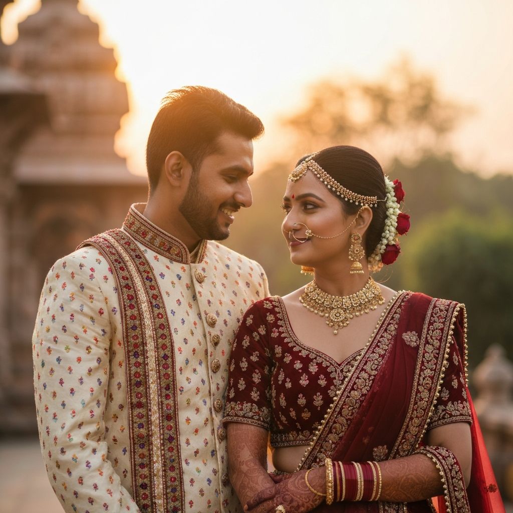 Sunset Couple Photo